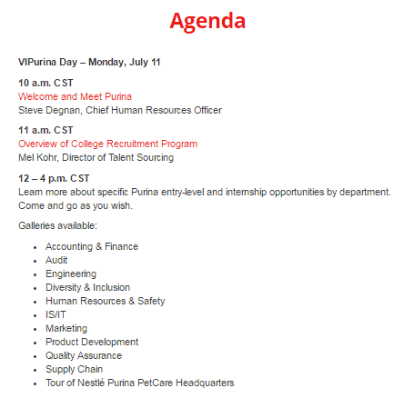 Agenda